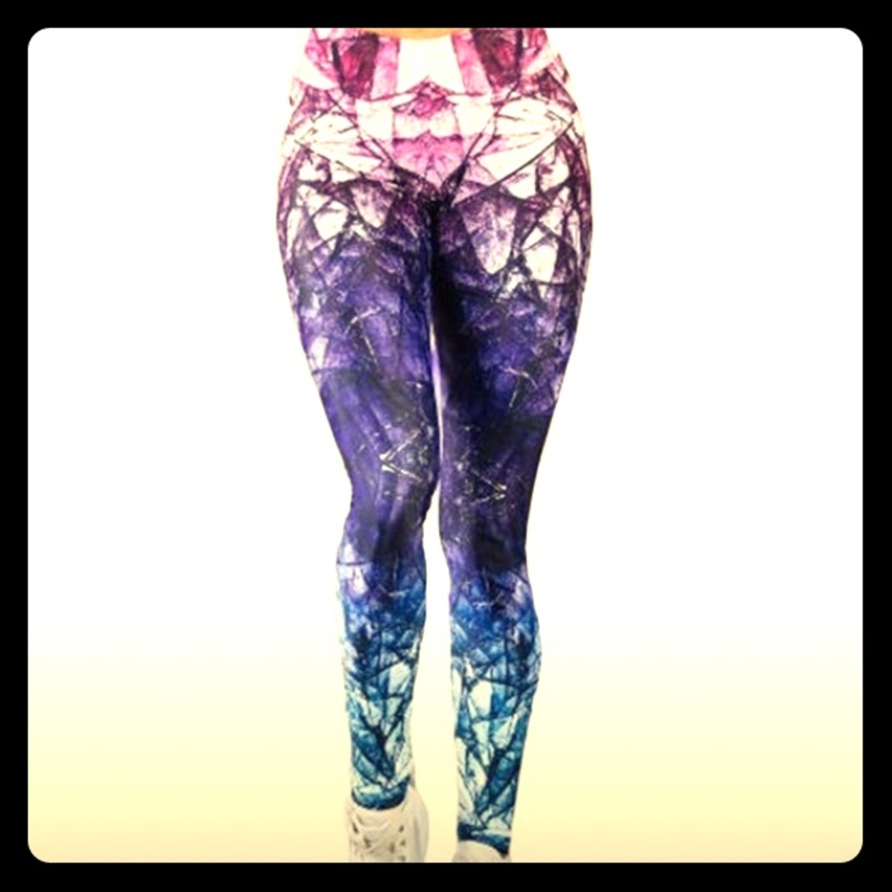 Geometric leggings